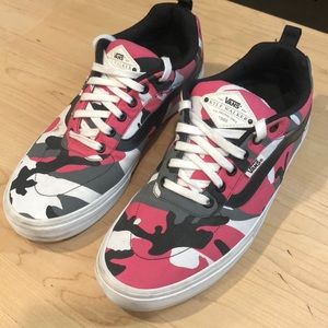 Vans Kyle Walker Pink Camo Size 10.5